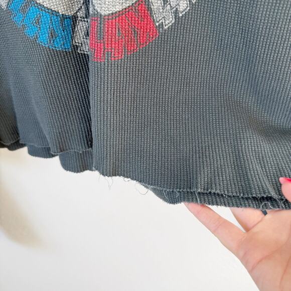 Daydreamer Kiss 1979 Dynasty Waffle Knit Long Sleeve Sz S - Picture 6 of 6